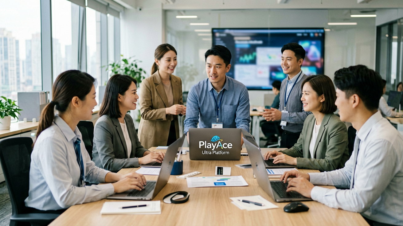 PA视讯PlayAce集团办公环境与团队协作场景